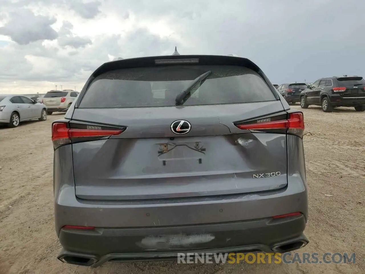6 Photograph of a damaged car JTJDARBZ4L2171340 LEXUS NX 2020