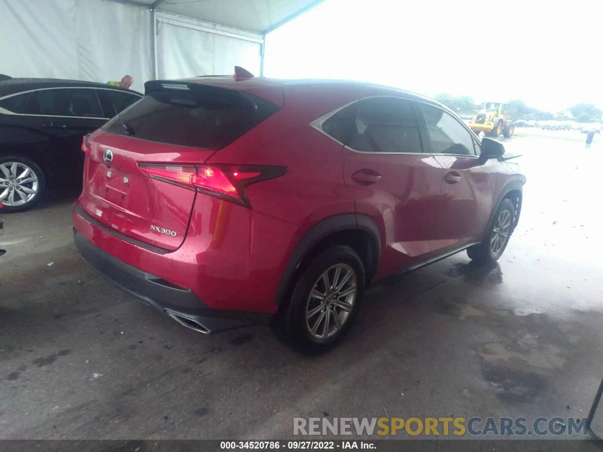 4 Photograph of a damaged car JTJDARBZ4L5001235 LEXUS NX 2020