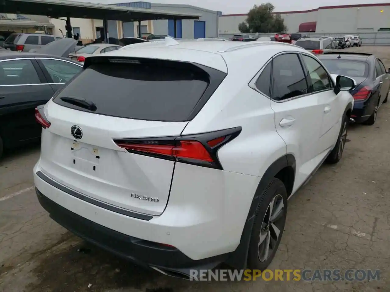 4 Photograph of a damaged car JTJDARBZ4L5007181 LEXUS NX 2020