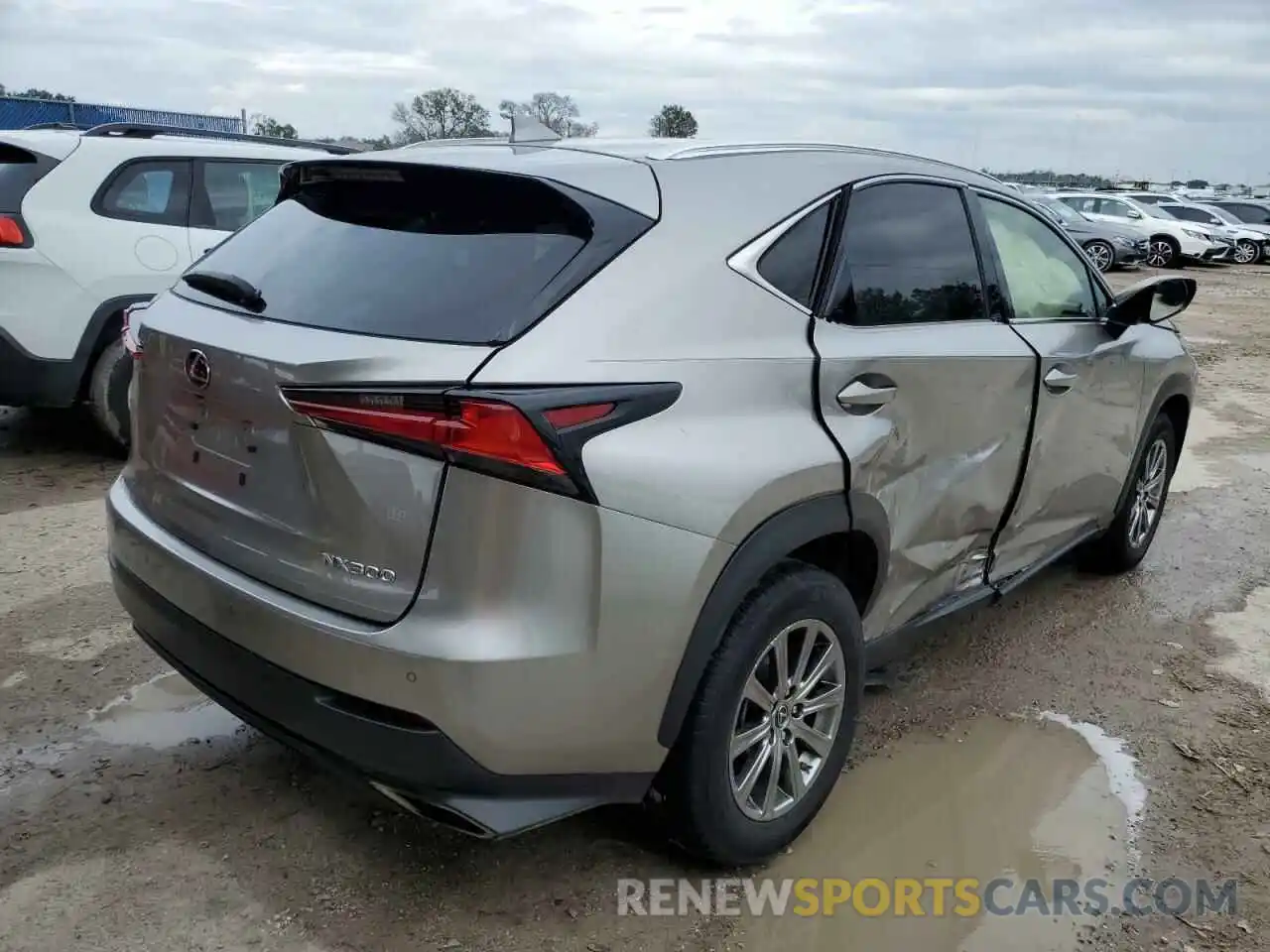 4 Photograph of a damaged car JTJDARBZ5L2162775 LEXUS NX 2020