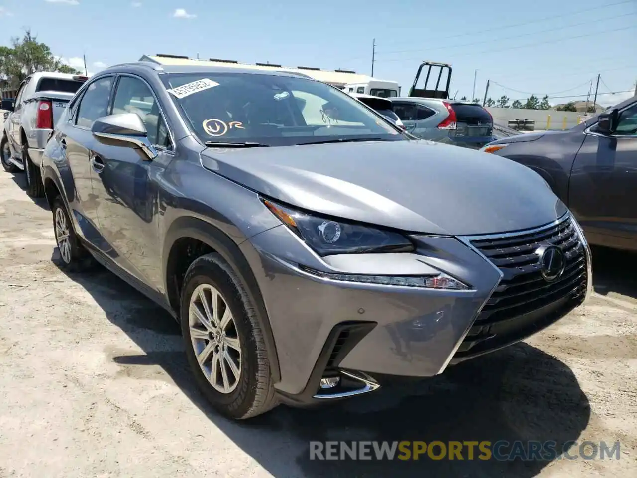 1 Photograph of a damaged car JTJDARBZ5L2177664 LEXUS NX 2020