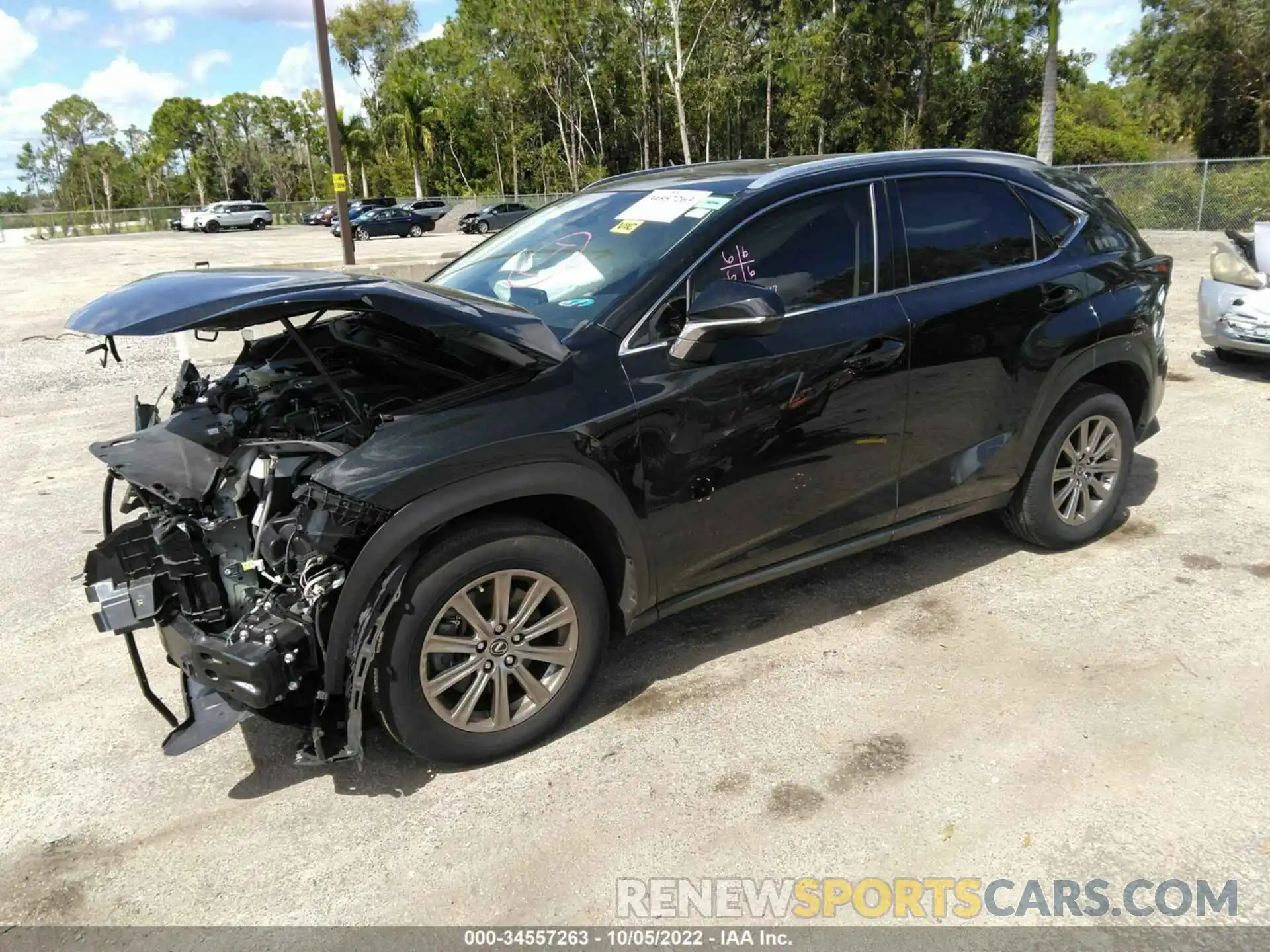 2 Photograph of a damaged car JTJDARBZ5L5000918 LEXUS NX 2020