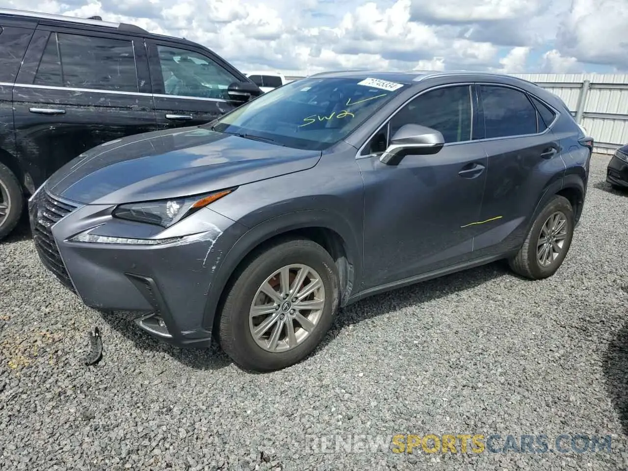 1 Photograph of a damaged car JTJDARBZ5L5011241 LEXUS NX 2020