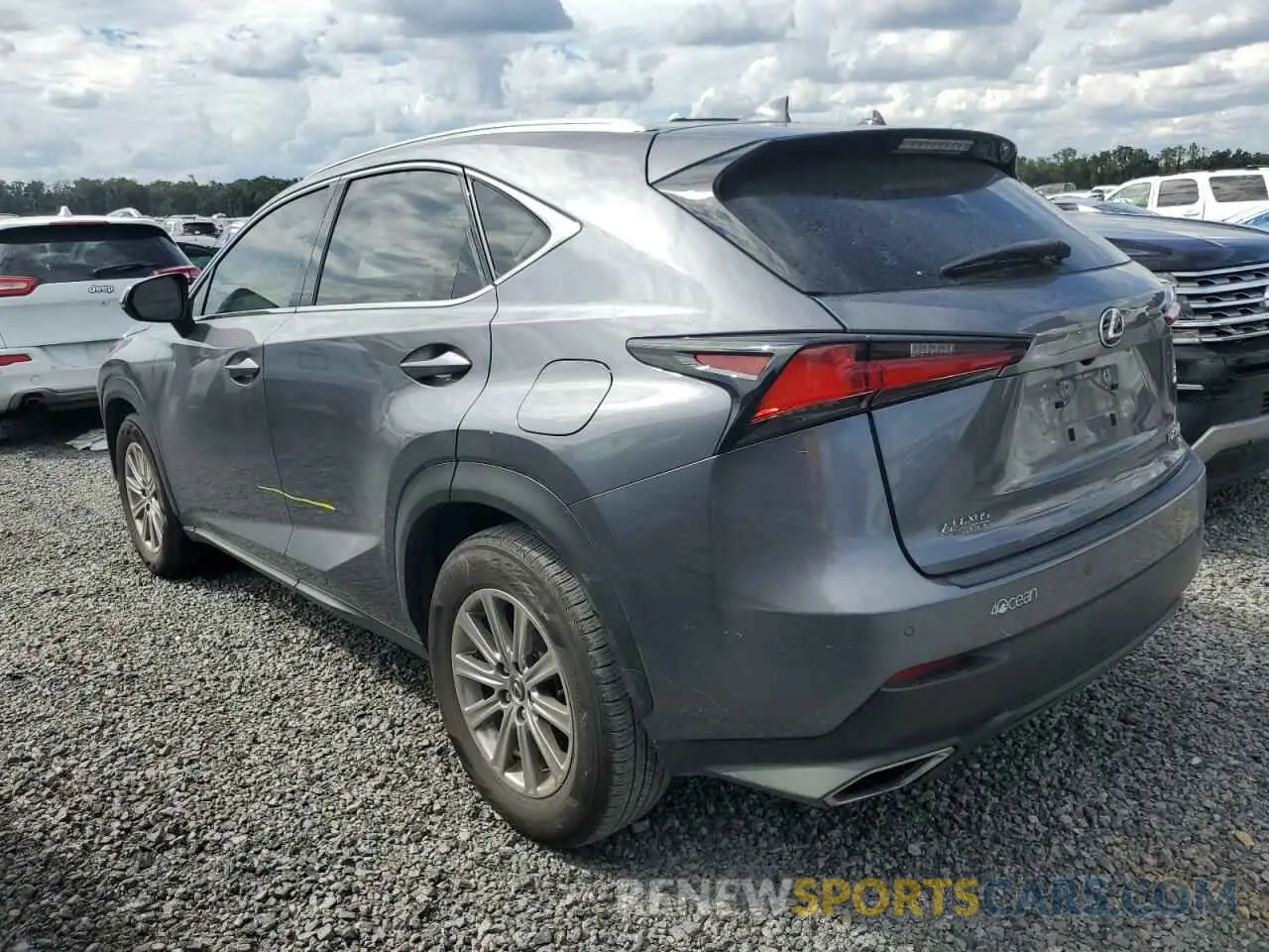 2 Photograph of a damaged car JTJDARBZ5L5011241 LEXUS NX 2020