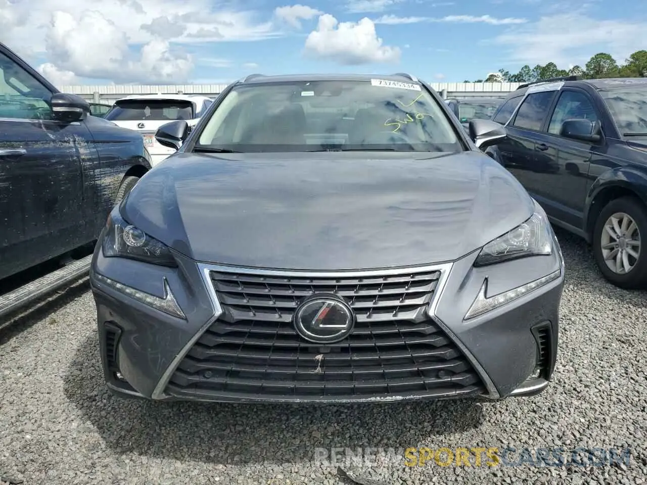 5 Photograph of a damaged car JTJDARBZ5L5011241 LEXUS NX 2020