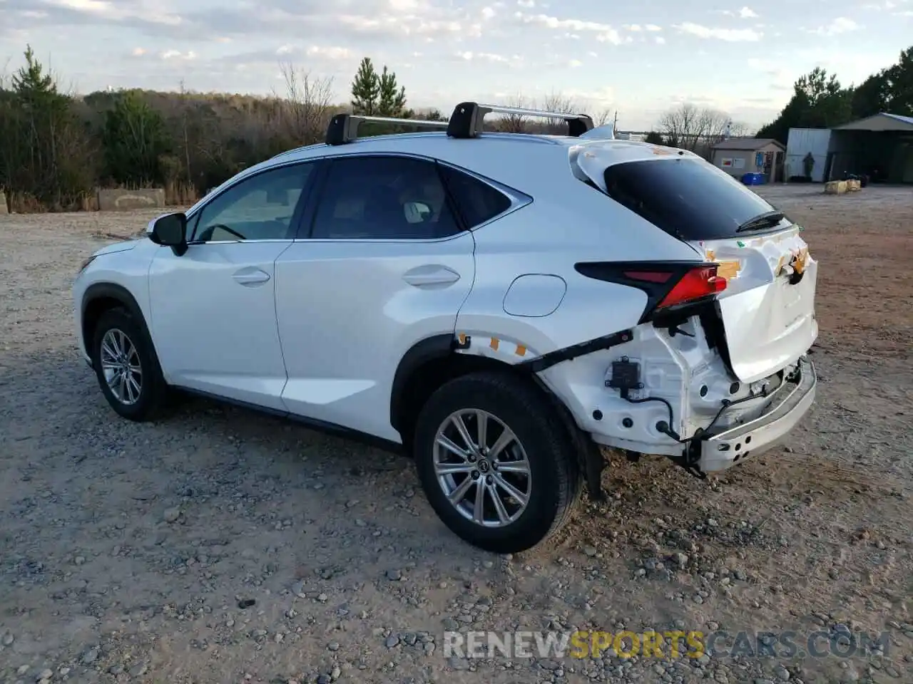 2 Photograph of a damaged car JTJDARBZ5L5016522 LEXUS NX 2020