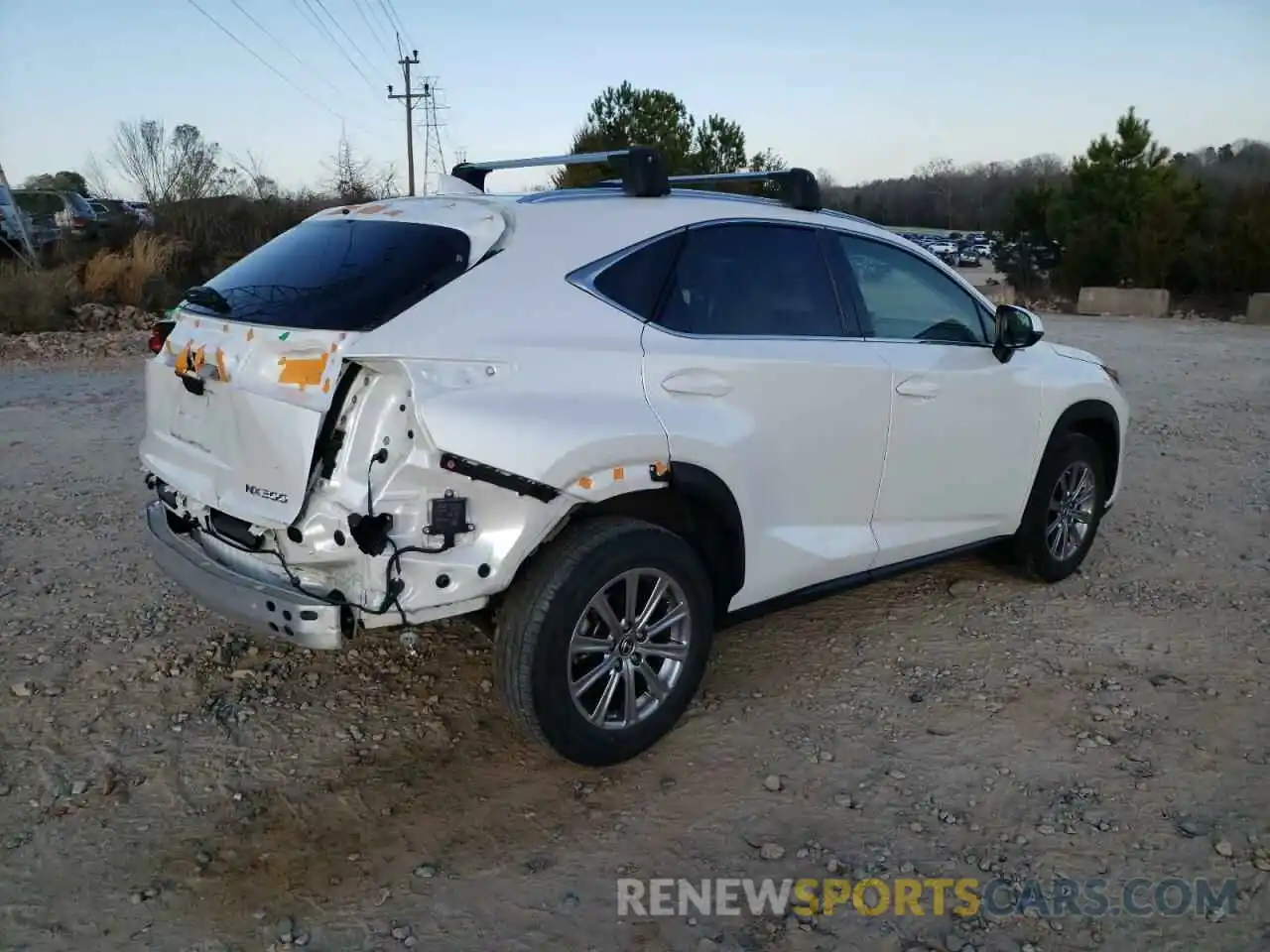 3 Photograph of a damaged car JTJDARBZ5L5016522 LEXUS NX 2020