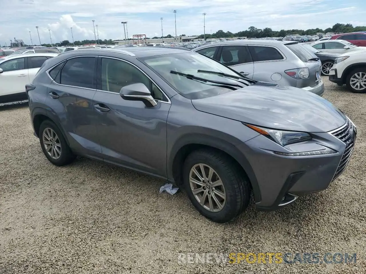 4 Photograph of a damaged car JTJDARBZ6L2171517 LEXUS NX 2020