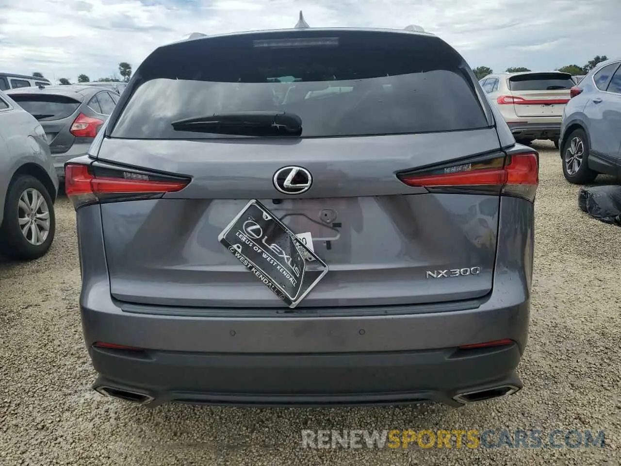 6 Photograph of a damaged car JTJDARBZ6L2171517 LEXUS NX 2020