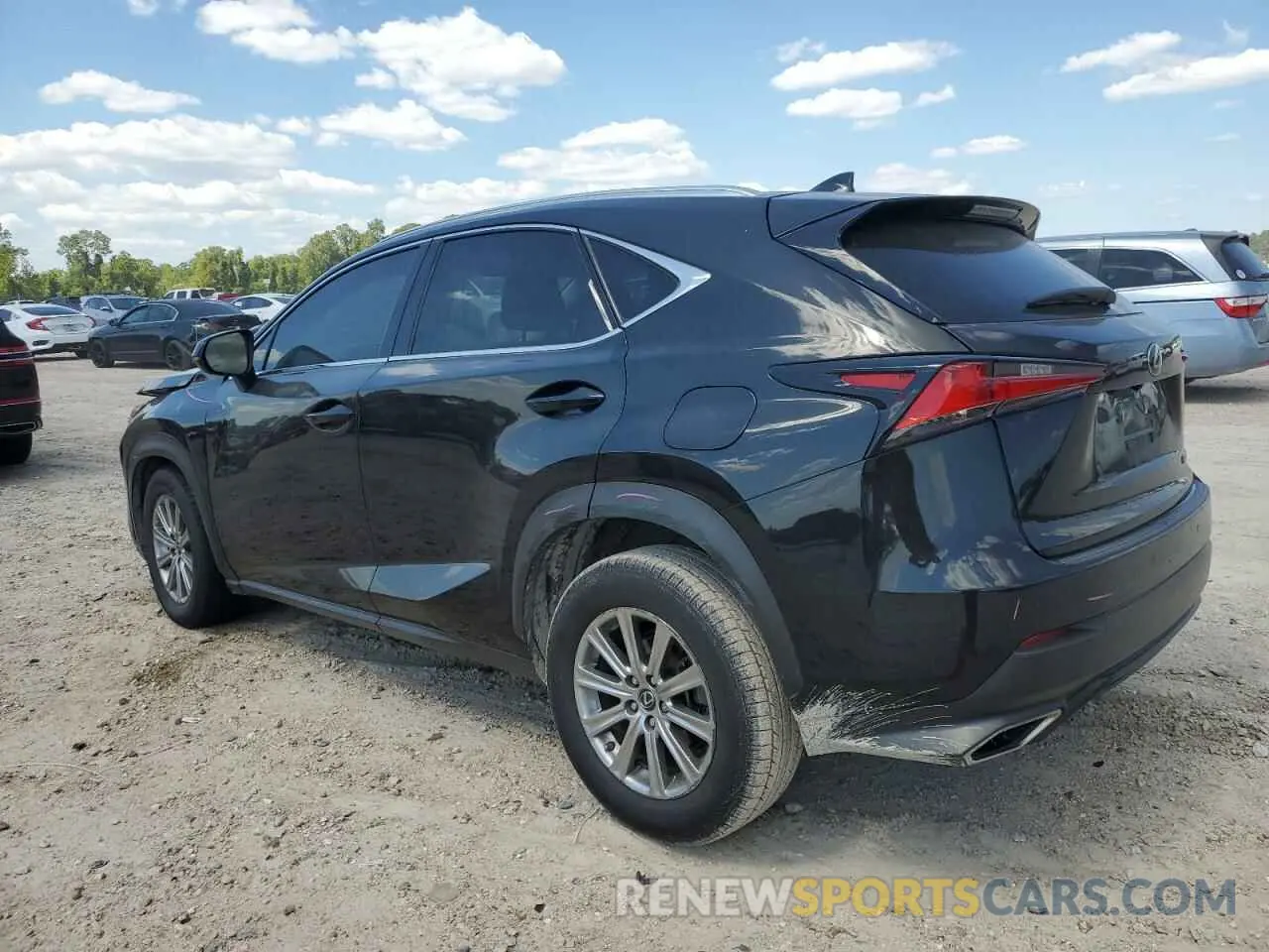2 Photograph of a damaged car JTJDARBZ6L2172523 LEXUS NX 2020