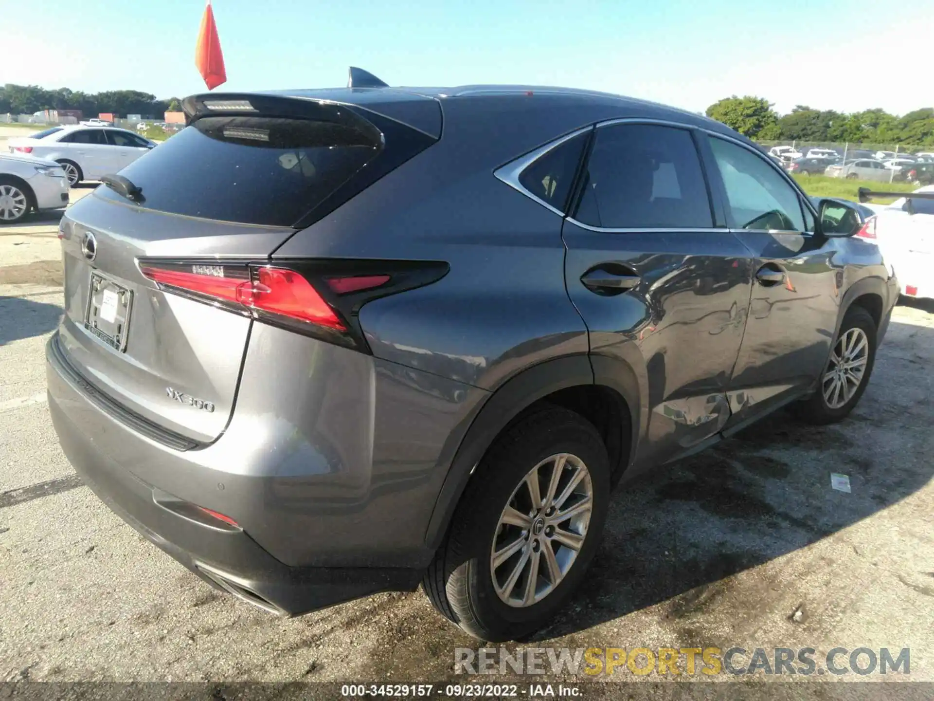 4 Photograph of a damaged car JTJDARBZ6L2178368 LEXUS NX 2020