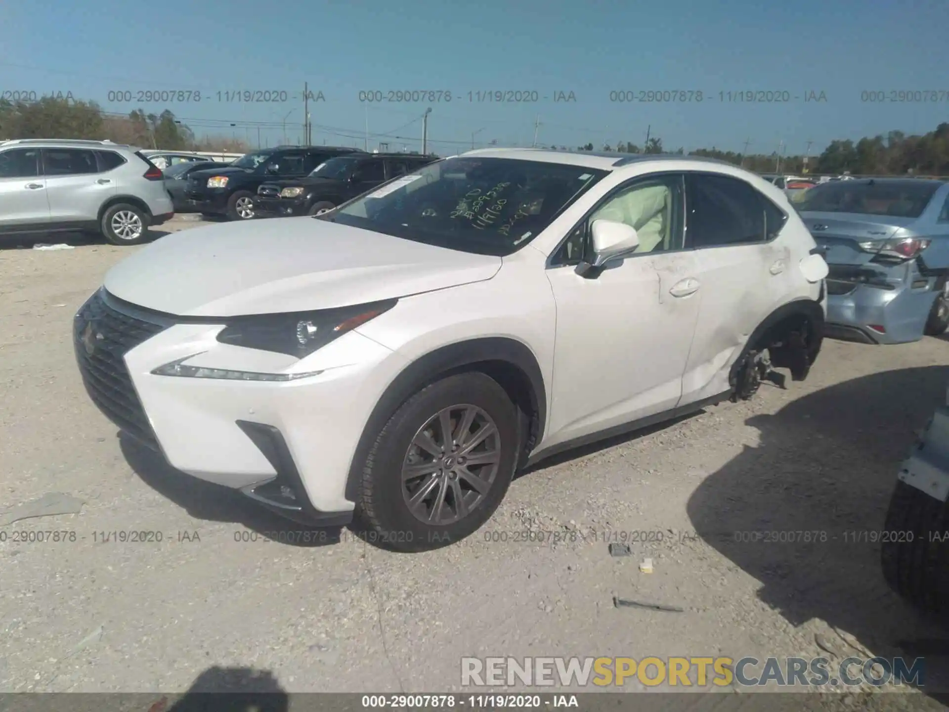 2 Photograph of a damaged car JTJDARBZ6L5009773 LEXUS NX 2020