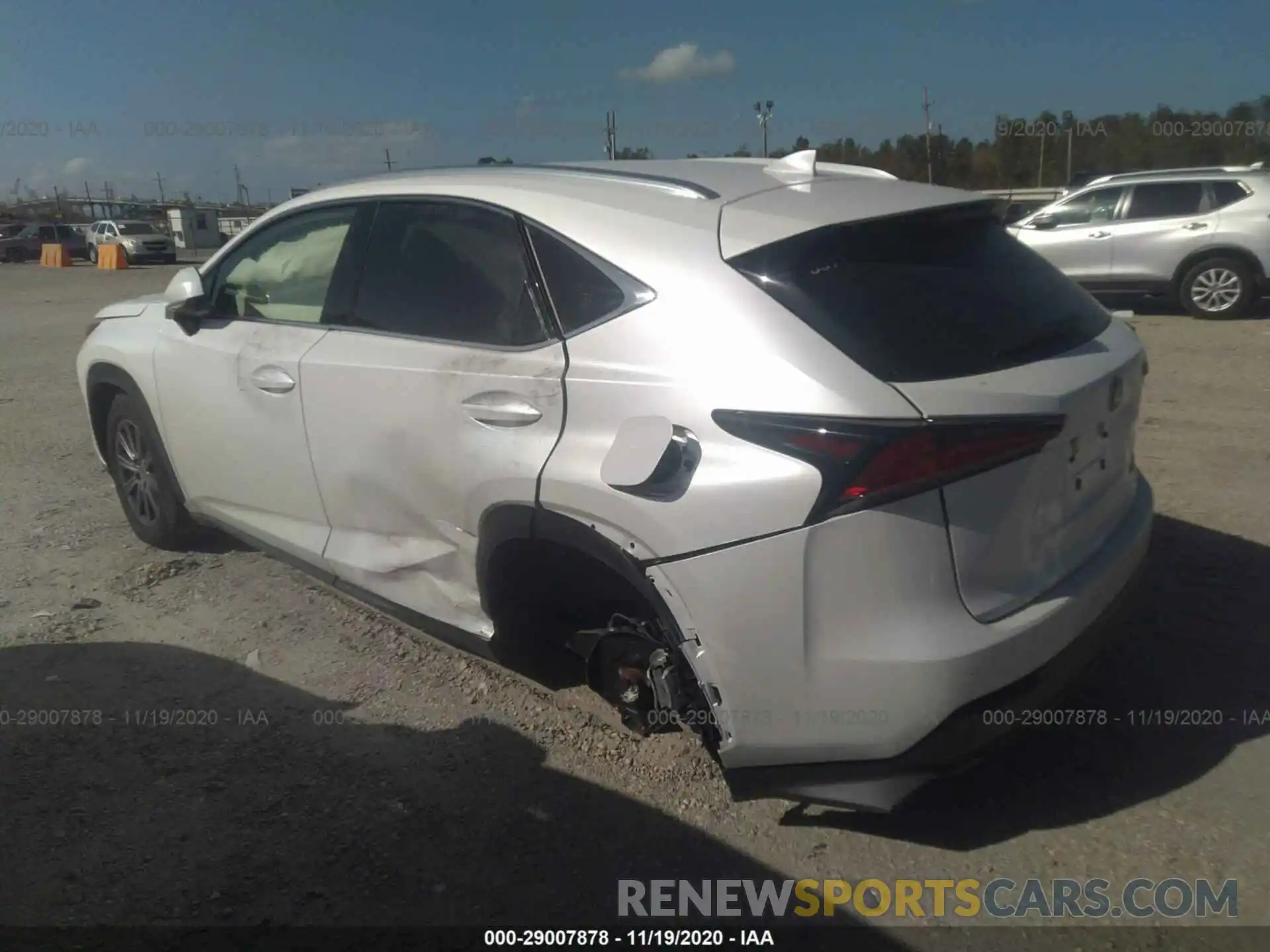 3 Photograph of a damaged car JTJDARBZ6L5009773 LEXUS NX 2020