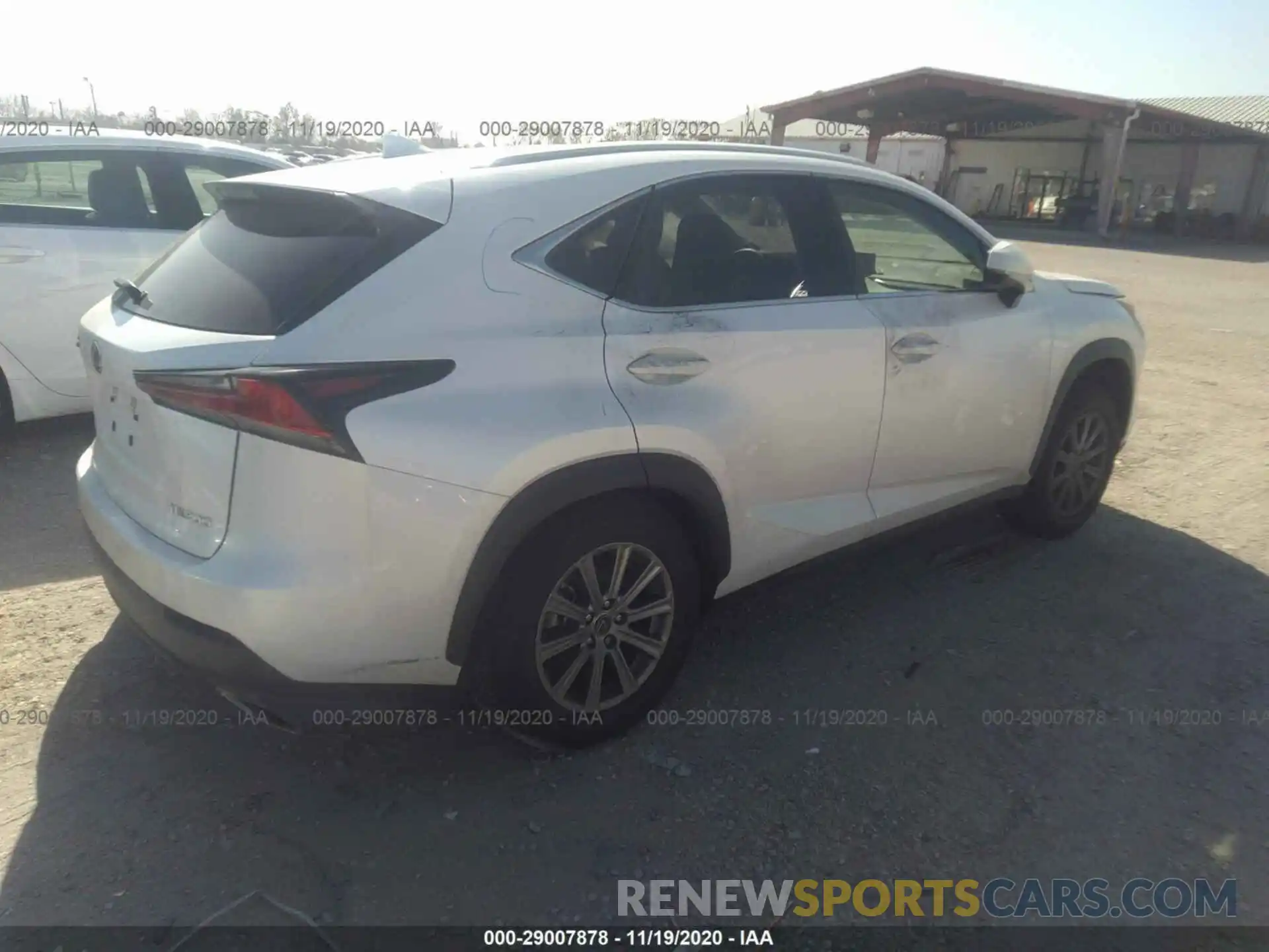 4 Photograph of a damaged car JTJDARBZ6L5009773 LEXUS NX 2020