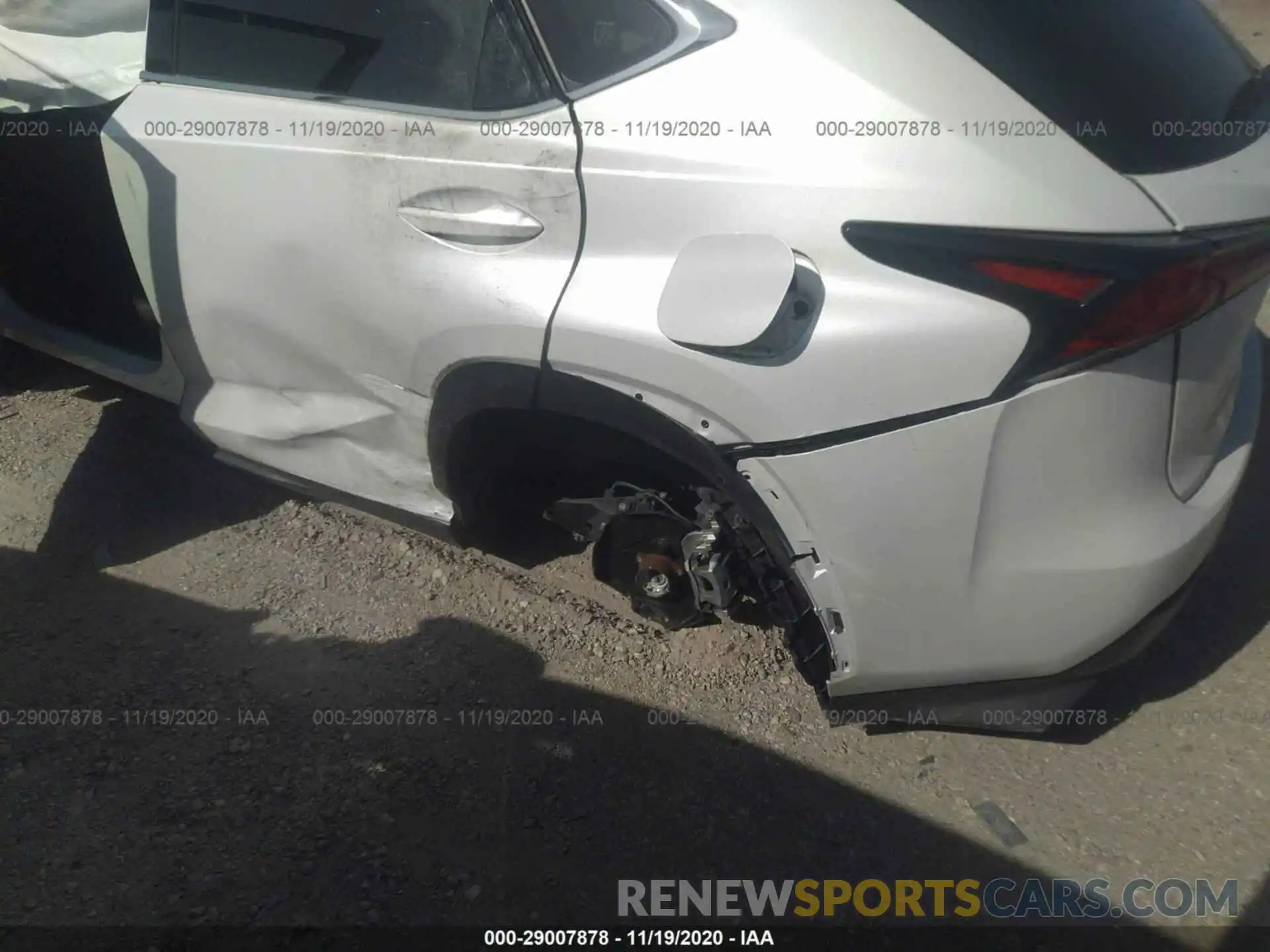 6 Photograph of a damaged car JTJDARBZ6L5009773 LEXUS NX 2020