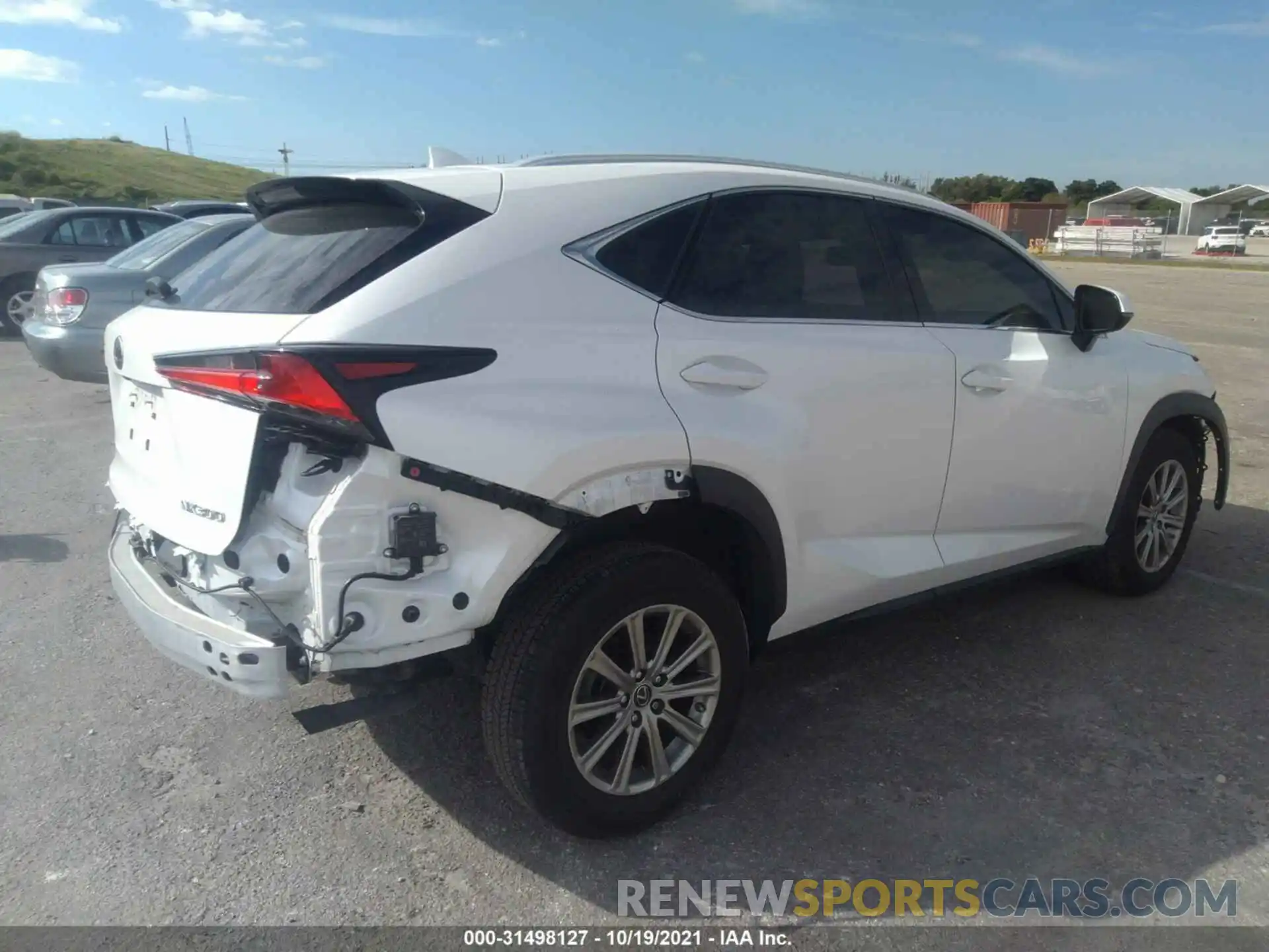 4 Photograph of a damaged car JTJDARBZ6L5010034 LEXUS NX 2020