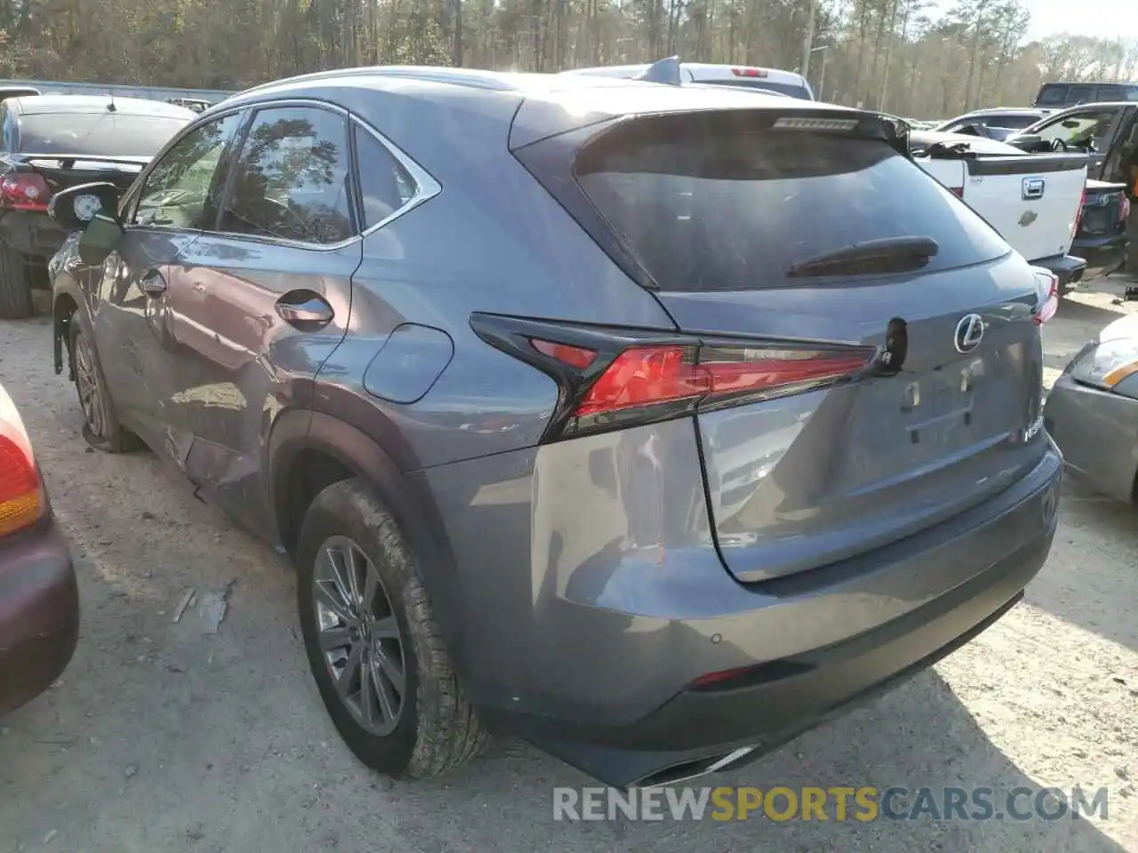 3 Photograph of a damaged car JTJDARBZ7L2174412 LEXUS NX 2020