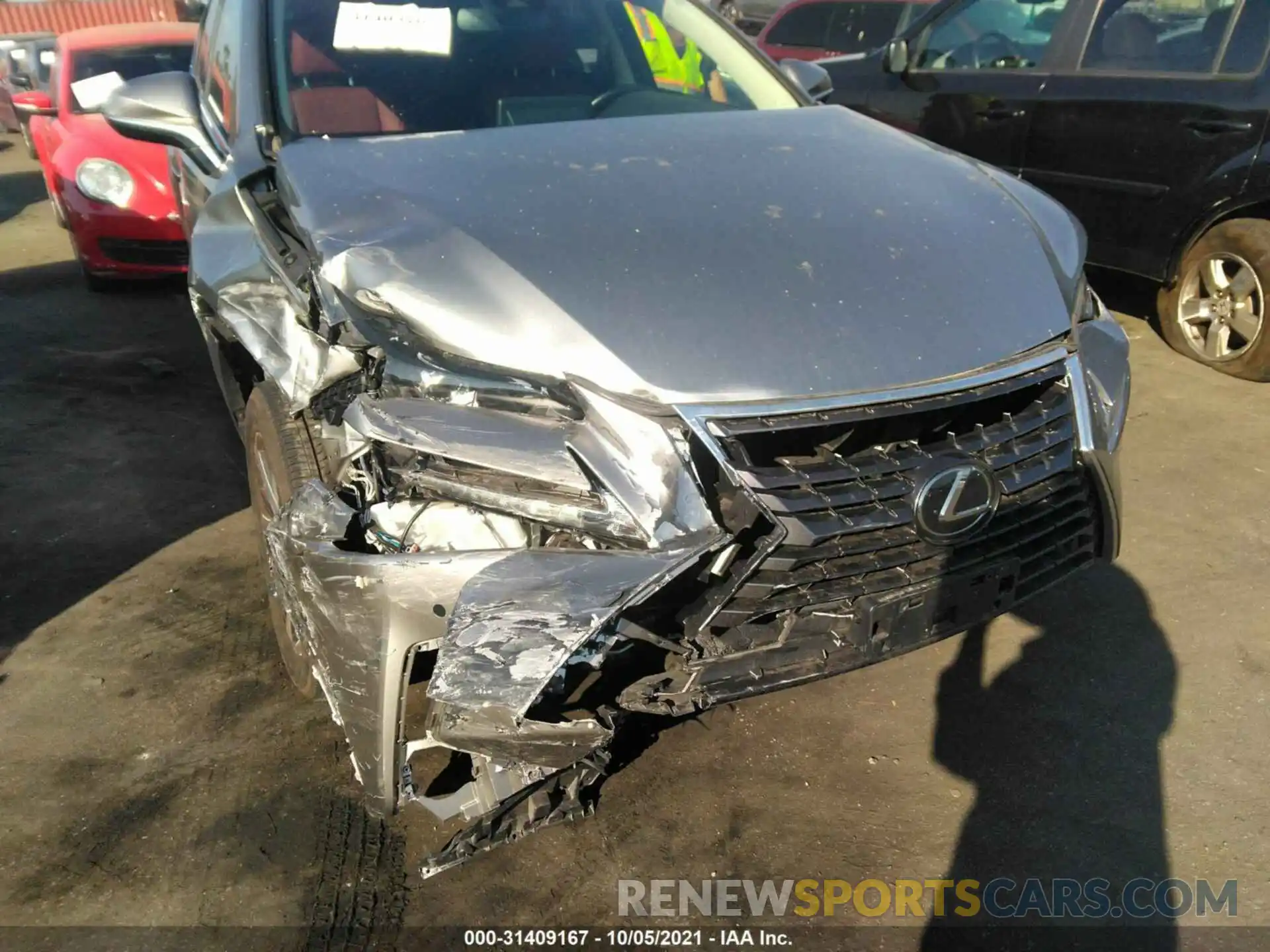 6 Photograph of a damaged car JTJDARBZ7L5002878 LEXUS NX 2020