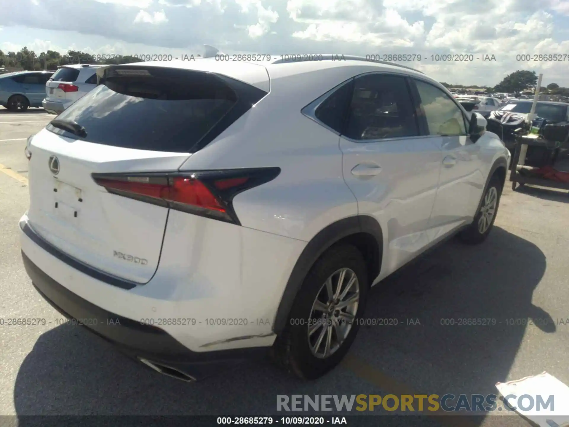 4 Photograph of a damaged car JTJDARBZ7L5005750 LEXUS NX 2020