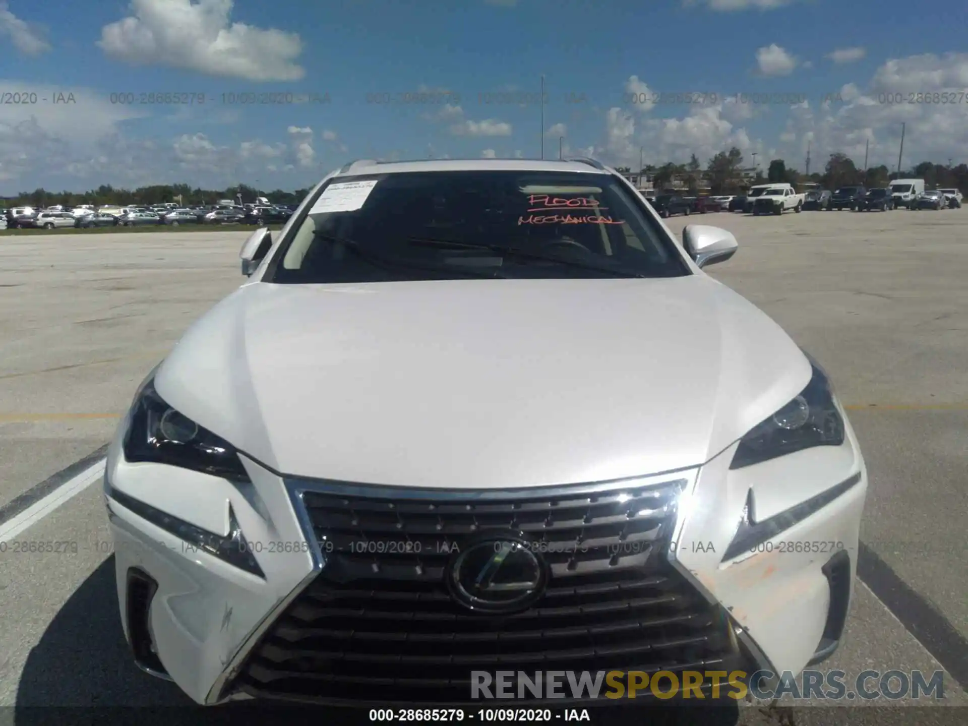 6 Photograph of a damaged car JTJDARBZ7L5005750 LEXUS NX 2020