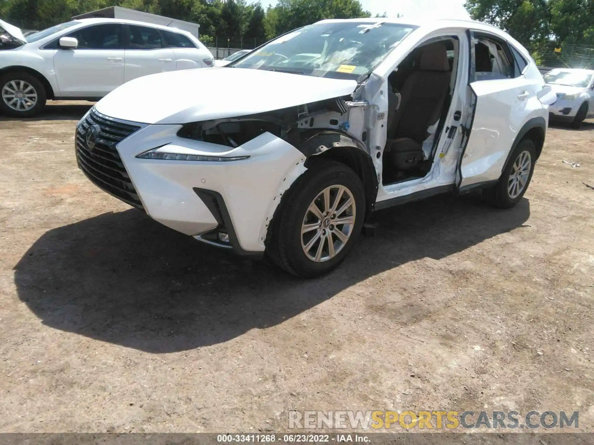 2 Photograph of a damaged car JTJDARBZ7L5012150 LEXUS NX 2020