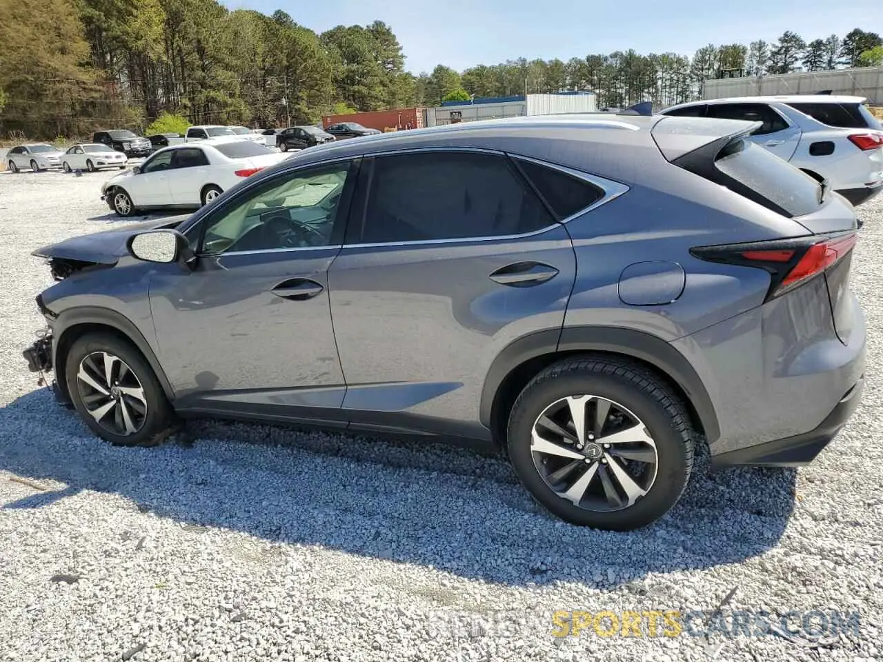 2 Photograph of a damaged car JTJDARBZ8L2171552 LEXUS NX 2020