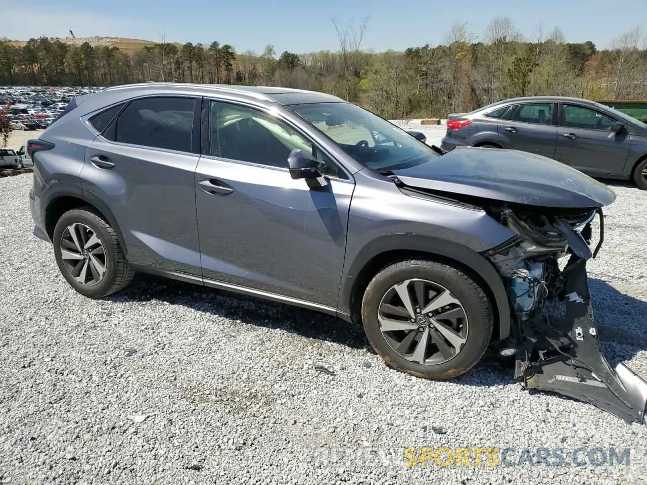 4 Photograph of a damaged car JTJDARBZ8L2171552 LEXUS NX 2020