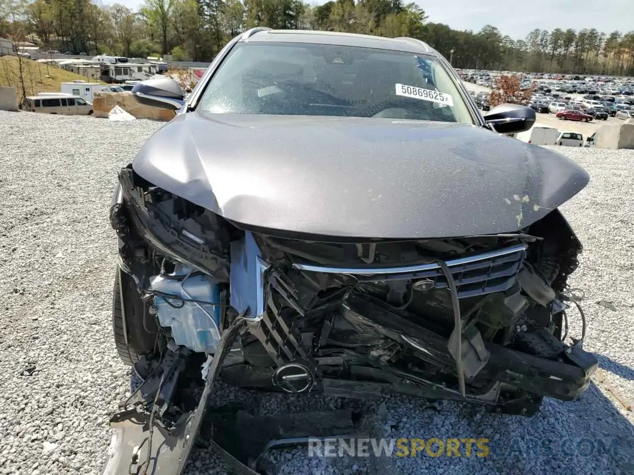 5 Photograph of a damaged car JTJDARBZ8L2171552 LEXUS NX 2020