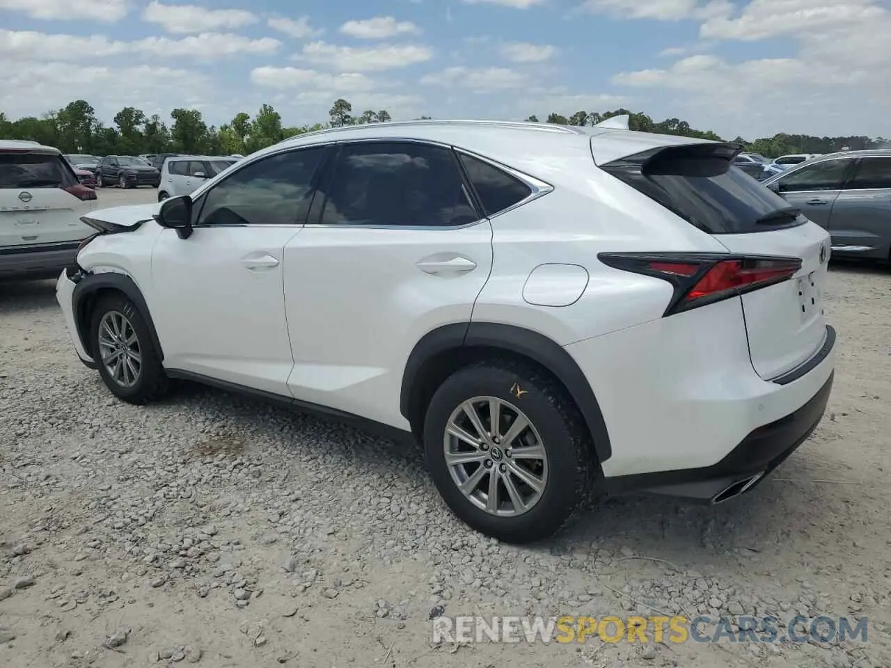 2 Photograph of a damaged car JTJDARBZ8L2176993 LEXUS NX 2020