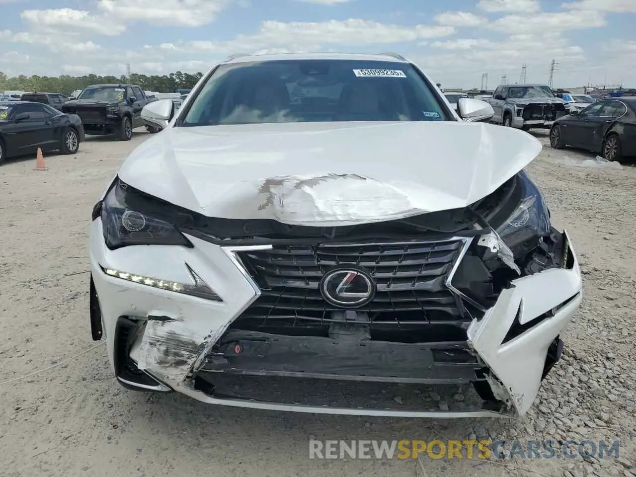 5 Photograph of a damaged car JTJDARBZ8L2176993 LEXUS NX 2020