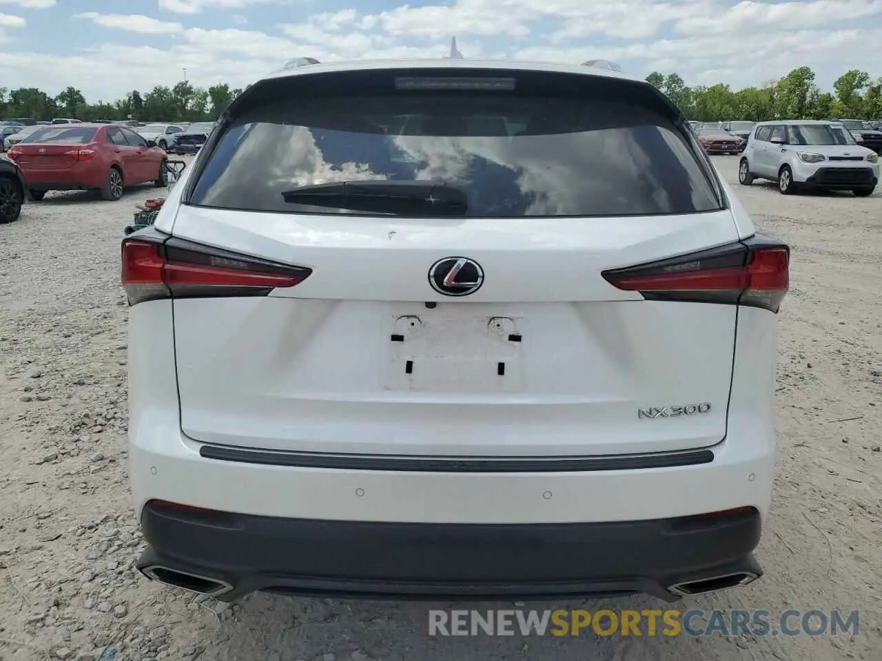 6 Photograph of a damaged car JTJDARBZ8L2176993 LEXUS NX 2020