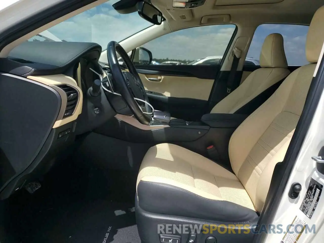 7 Photograph of a damaged car JTJDARBZ8L2176993 LEXUS NX 2020