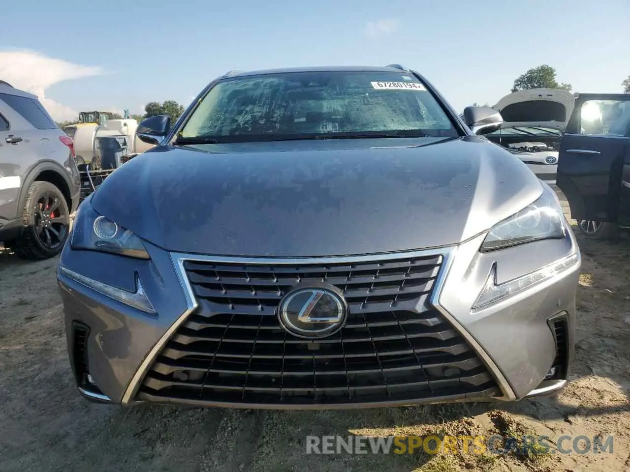 5 Photograph of a damaged car JTJDARBZ8L2177819 LEXUS NX 2020