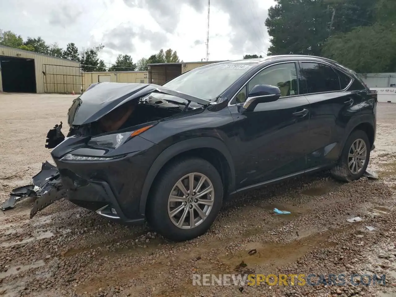 1 Photograph of a damaged car JTJDARBZ8L5002548 LEXUS NX 2020