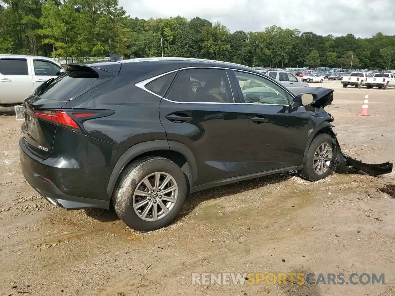 3 Photograph of a damaged car JTJDARBZ8L5002548 LEXUS NX 2020