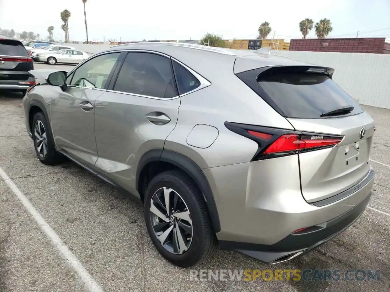 3 Photograph of a damaged car JTJDARBZ8L5012156 LEXUS NX 2020