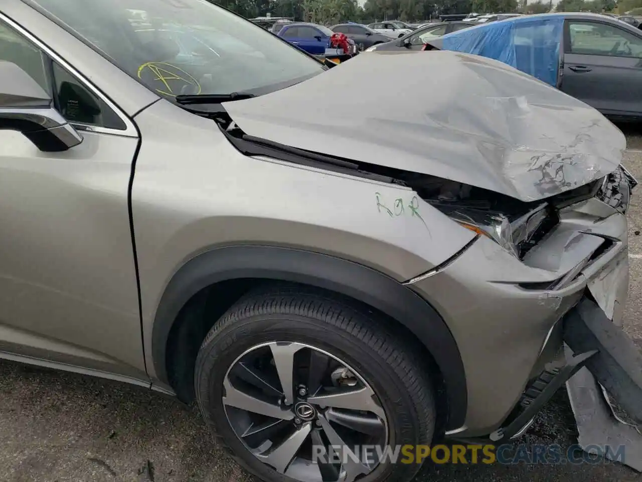 9 Photograph of a damaged car JTJDARBZ8L5012156 LEXUS NX 2020