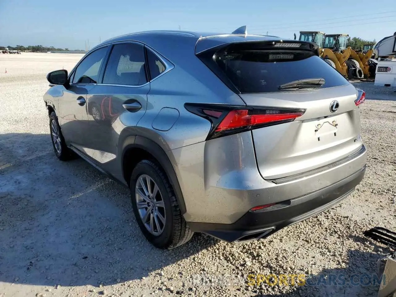 2 Photograph of a damaged car JTJDARBZ9L2175965 LEXUS NX 2020