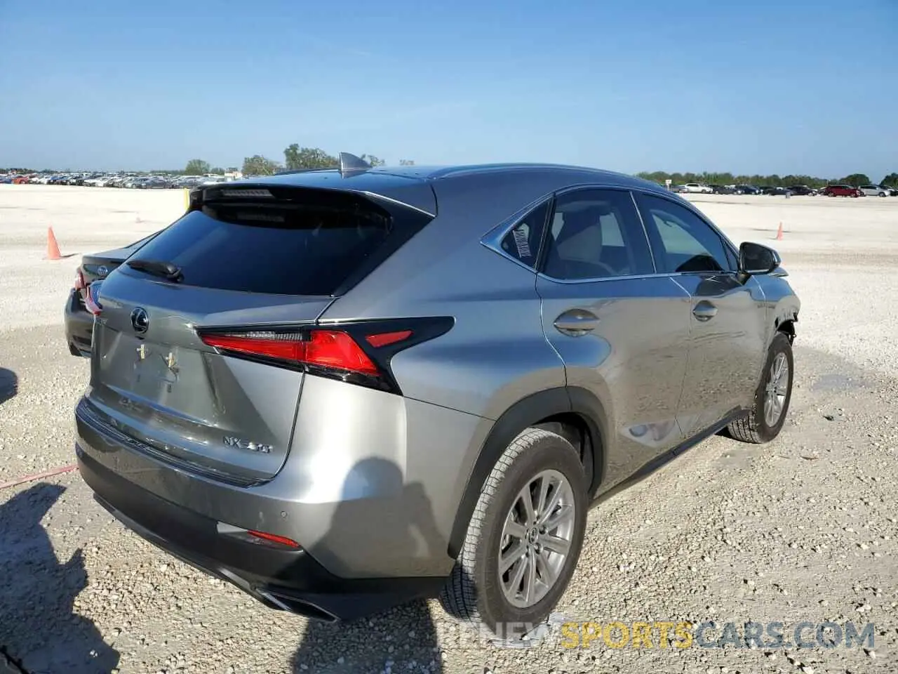 3 Photograph of a damaged car JTJDARBZ9L2175965 LEXUS NX 2020