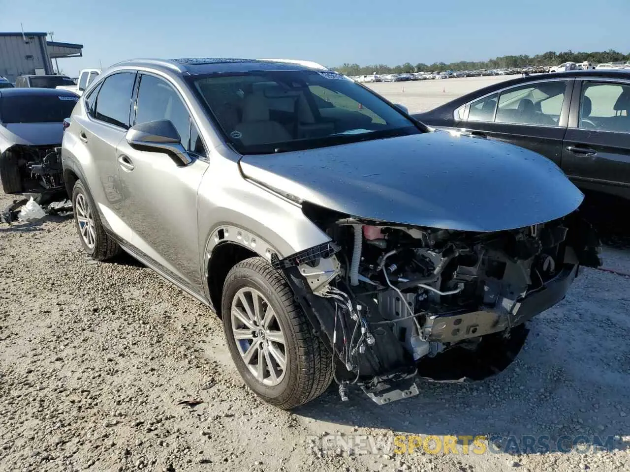 4 Photograph of a damaged car JTJDARBZ9L2175965 LEXUS NX 2020