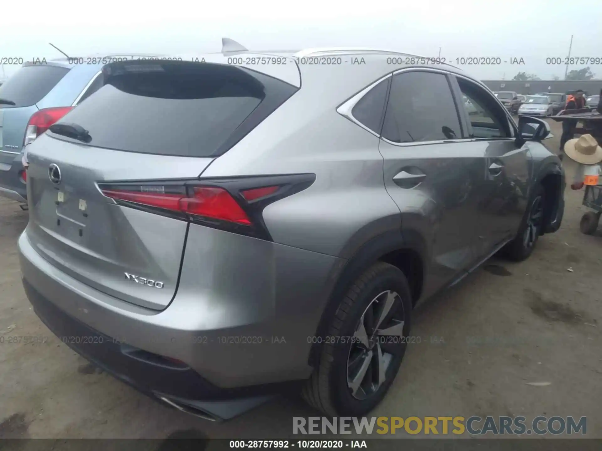 4 Photograph of a damaged car JTJDARBZ9L5000159 LEXUS NX 2020