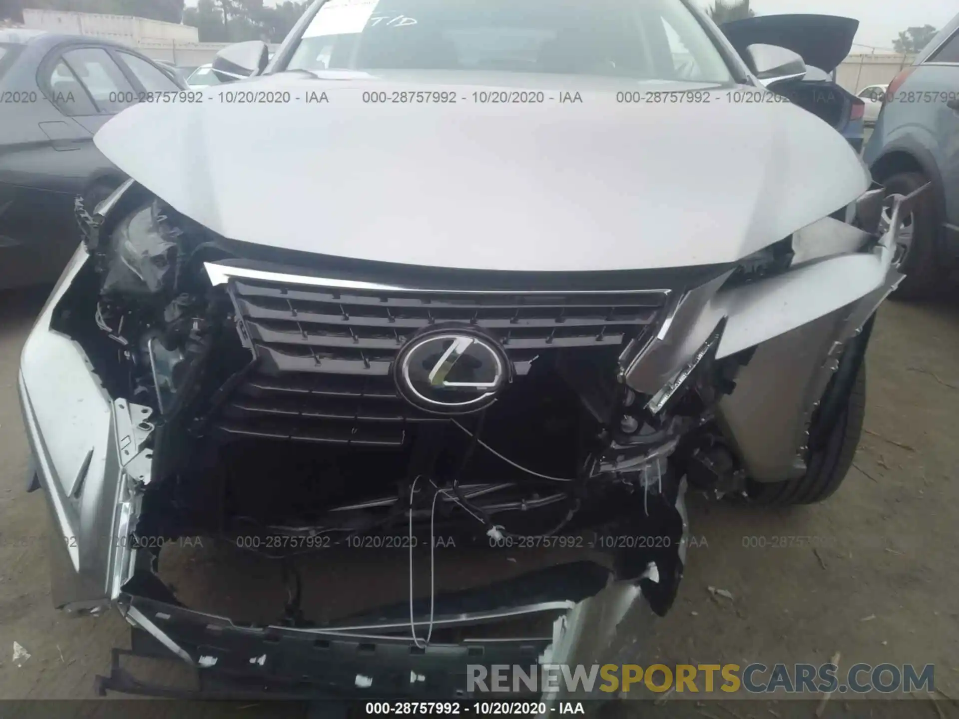 6 Photograph of a damaged car JTJDARBZ9L5000159 LEXUS NX 2020