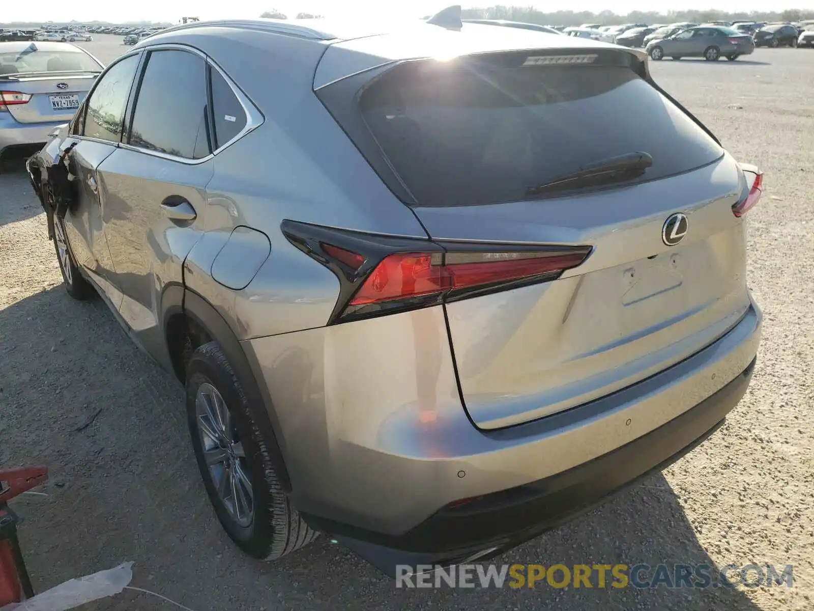 3 Photograph of a damaged car JTJDARBZ9L5001098 LEXUS NX 2020