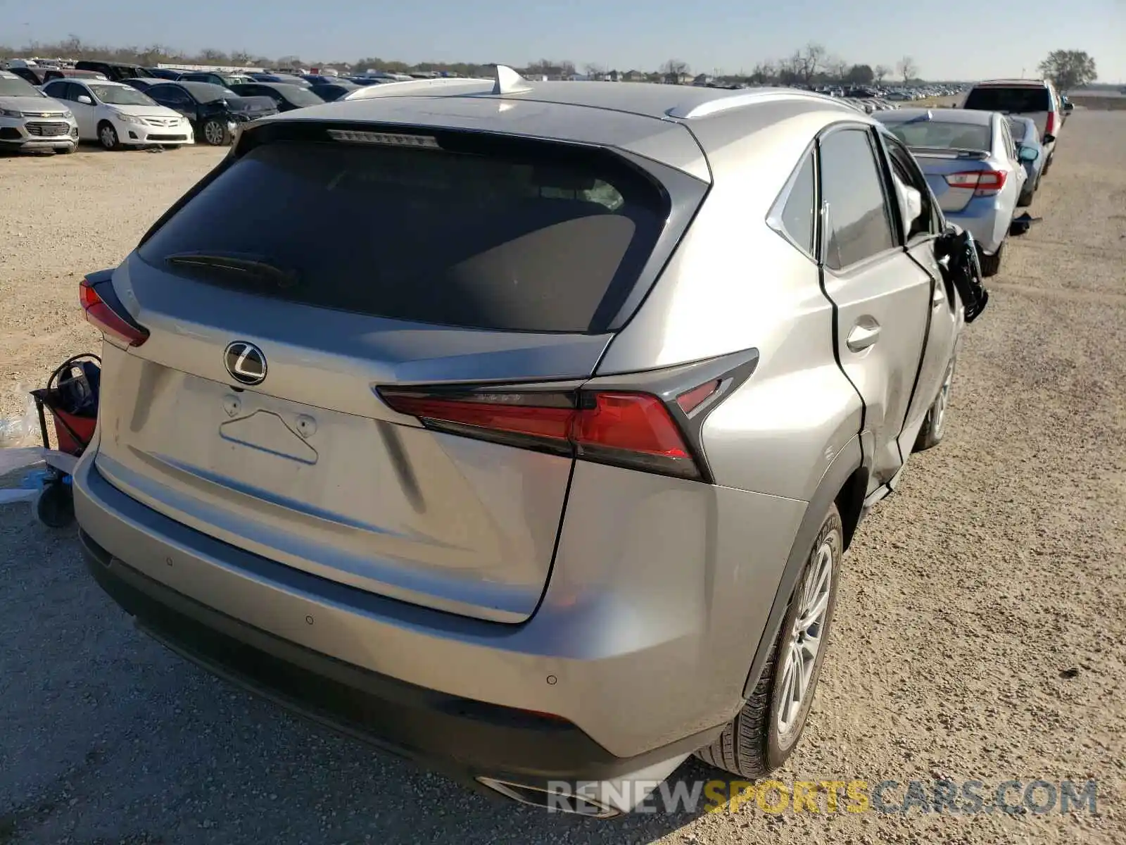 4 Photograph of a damaged car JTJDARBZ9L5001098 LEXUS NX 2020