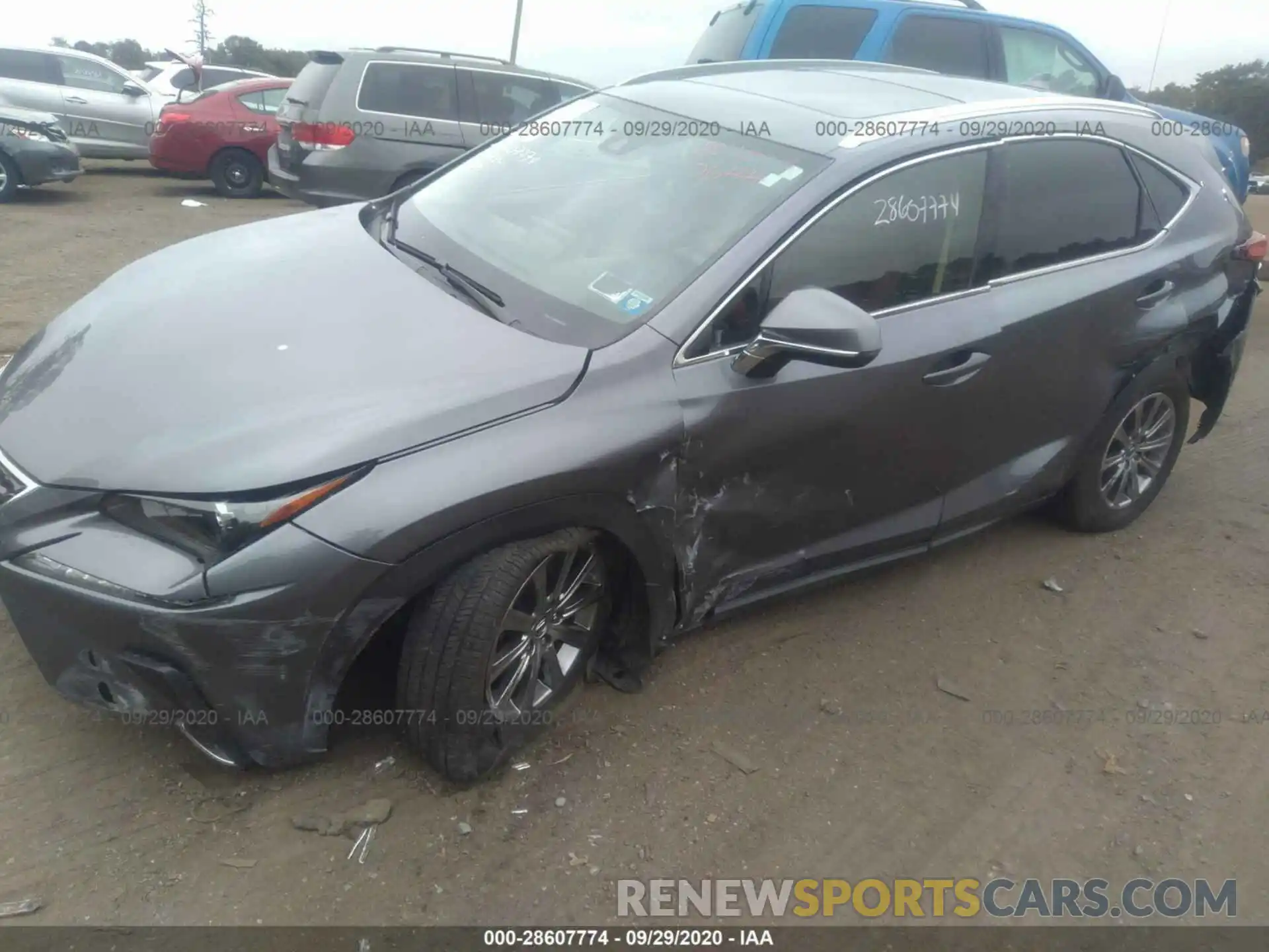 6 Photograph of a damaged car JTJDARDZ0L2220644 LEXUS NX 2020