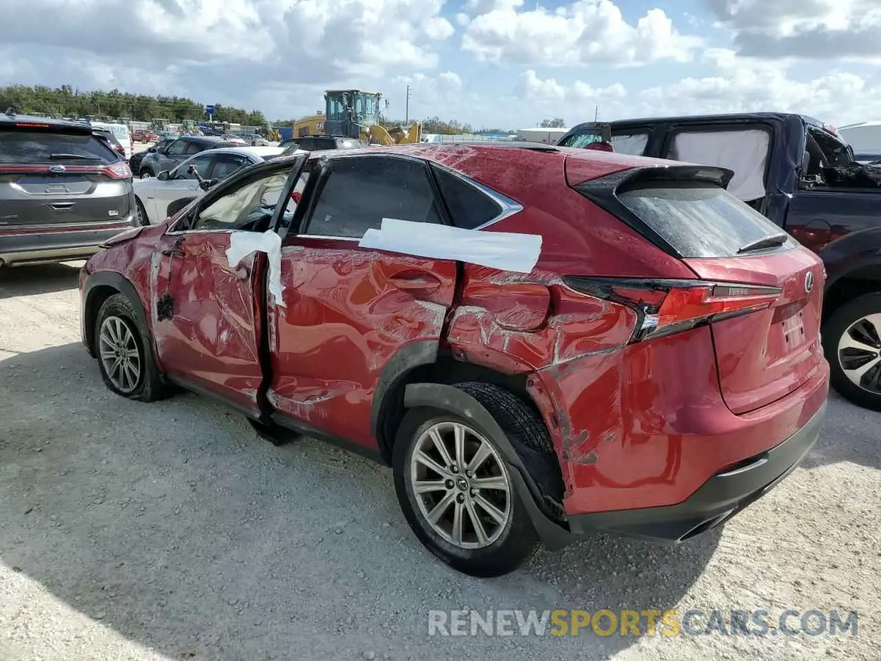 2 Photograph of a damaged car JTJDARDZ0L2235578 LEXUS NX 2020