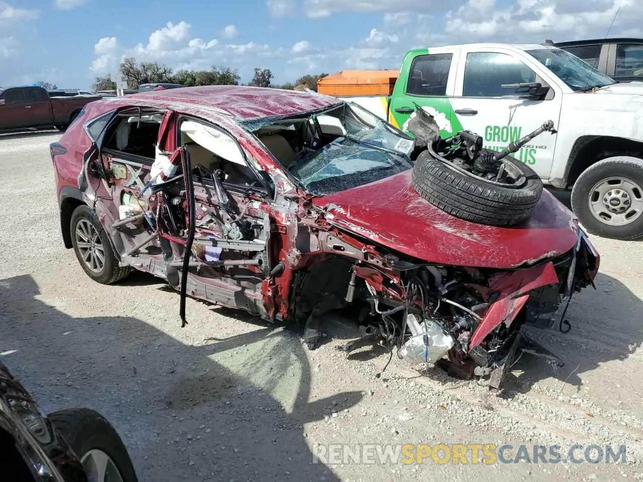 4 Photograph of a damaged car JTJDARDZ0L2235578 LEXUS NX 2020