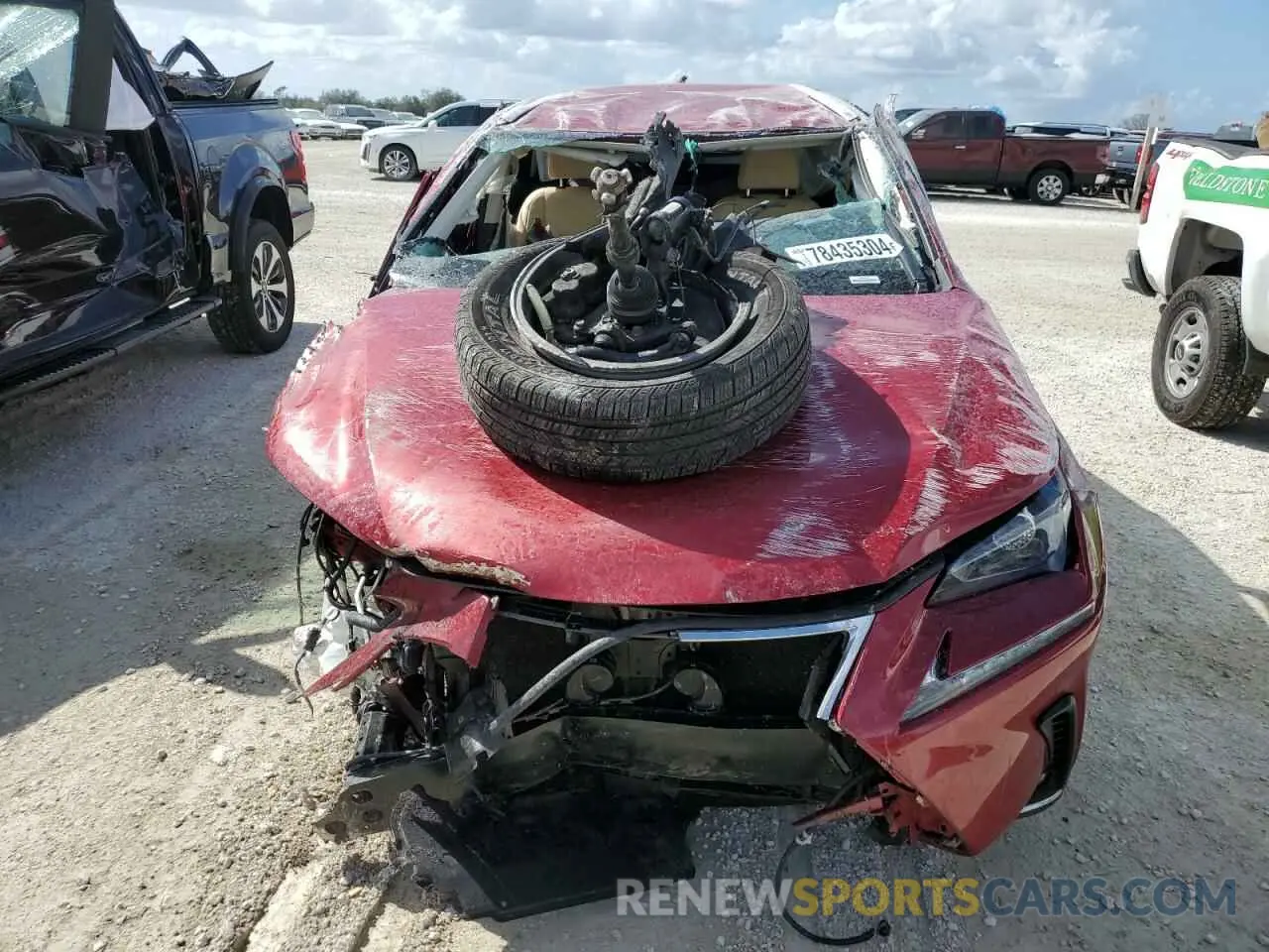 5 Photograph of a damaged car JTJDARDZ0L2235578 LEXUS NX 2020