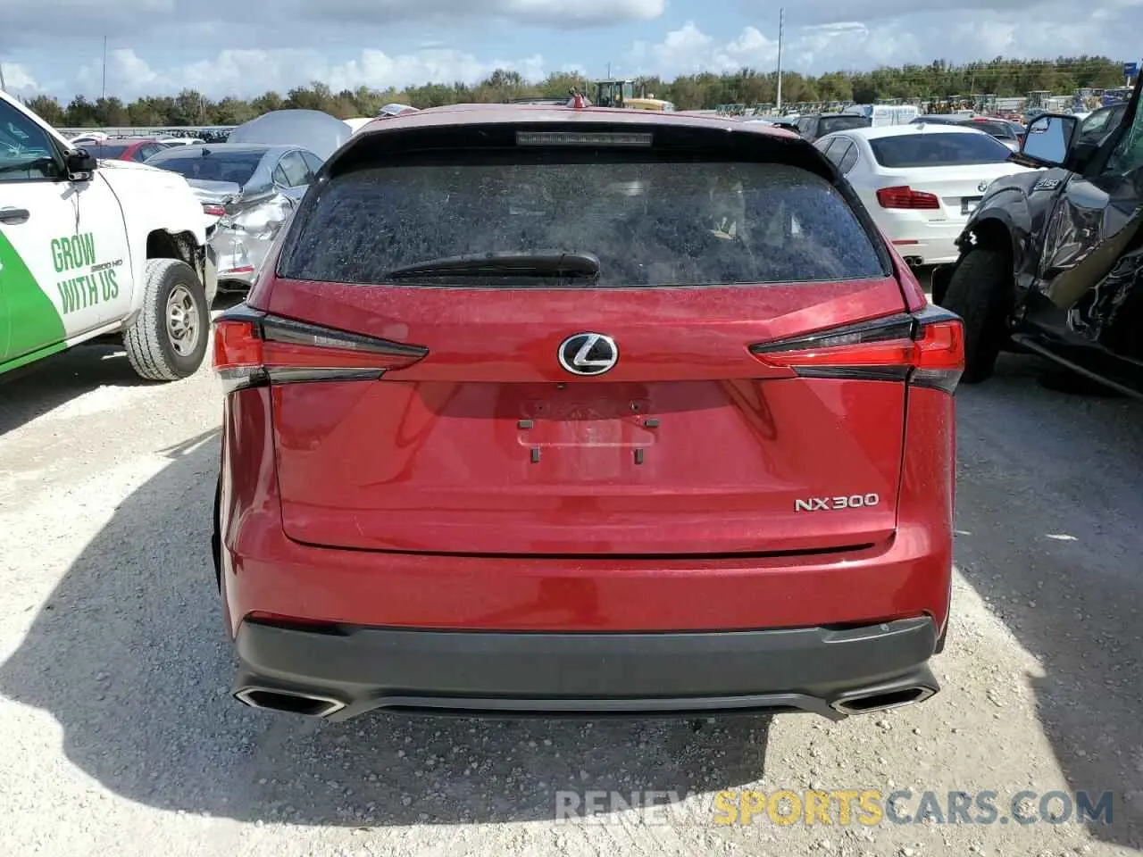 6 Photograph of a damaged car JTJDARDZ0L2235578 LEXUS NX 2020