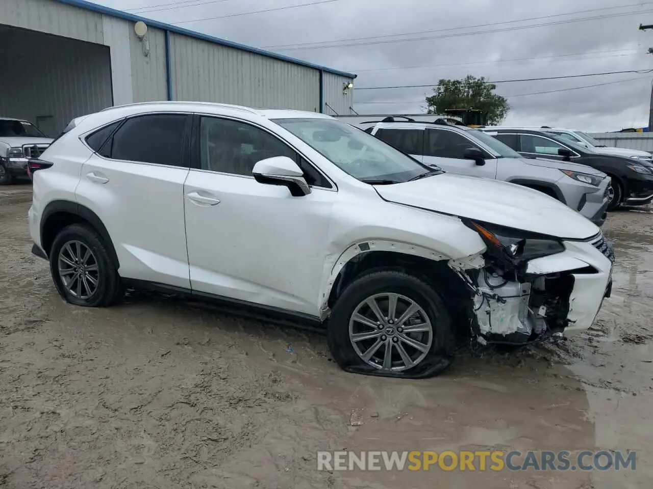 4 Photograph of a damaged car JTJDARDZ0L5003268 LEXUS NX 2020